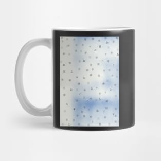 Simple Minimal Shapes Brushes Design Mug